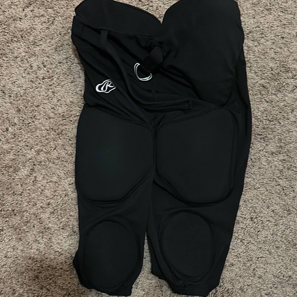 Rawlings Youth Black Padded football pants